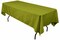 Rectangular Olive Polyester Tablecloth 60×144 Inch Stylish Décor for Weddings, Parties & Banquets